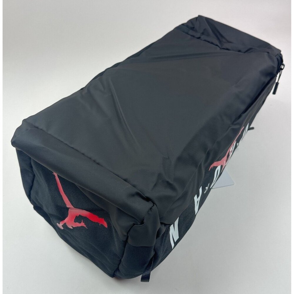 Nike Retro Air Jordan Velocity Duffle Bag Shoe Garage Small Black Red SM0168-023 - Picture 5 of 13
